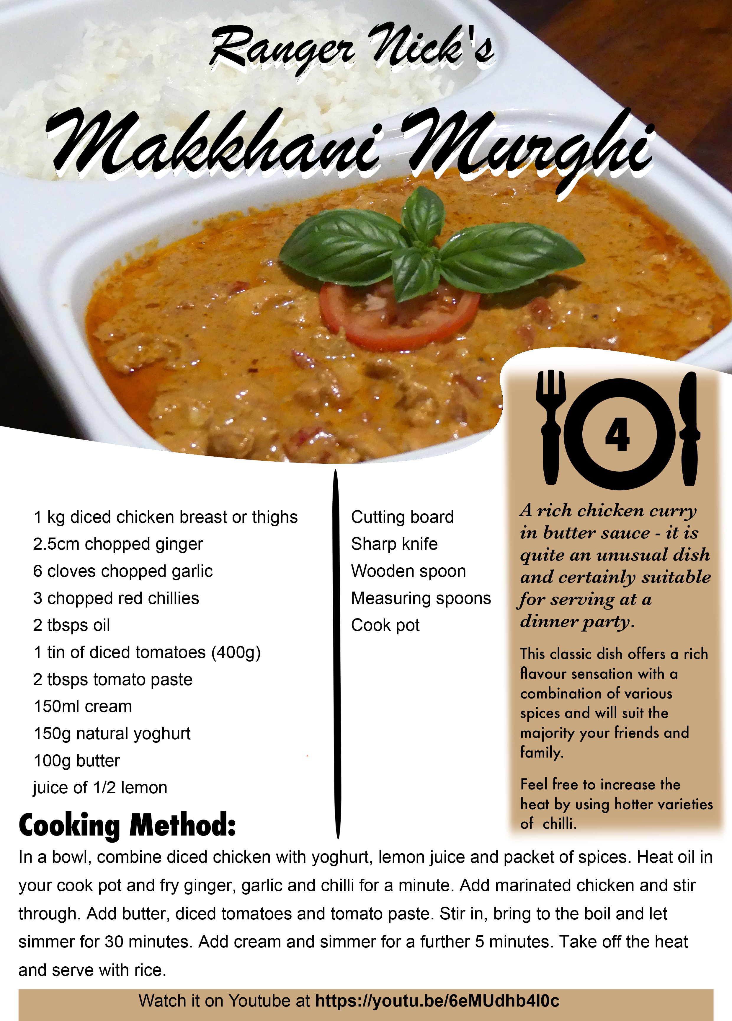 Makkhani Murghi Recipe