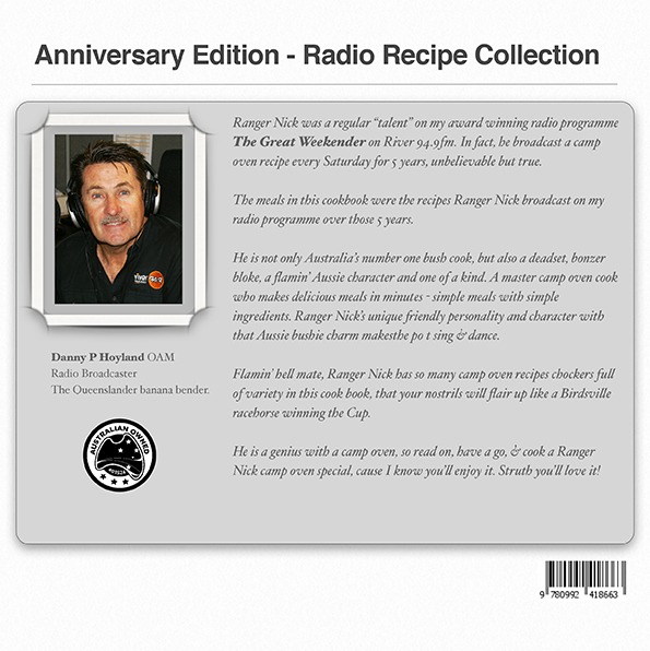 Danny P Hoyland about Ranger Nick's Radio Recipe Collection